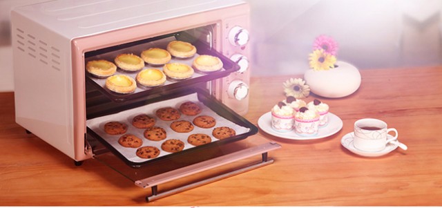 Bear小熊多功能30L电烤箱家用烘焙蛋糕烤箱DKX-B30N1好看实用容量大