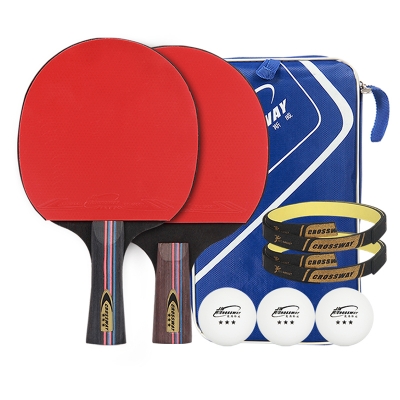 克洛斯威 乒乓球拍单只 3球