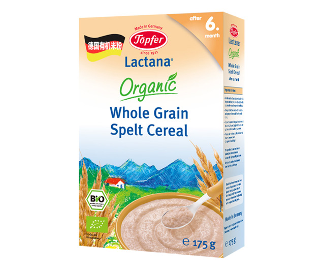 德国特福芬有机斯佩尔特全麦粉2段175g一罐 6个月以上