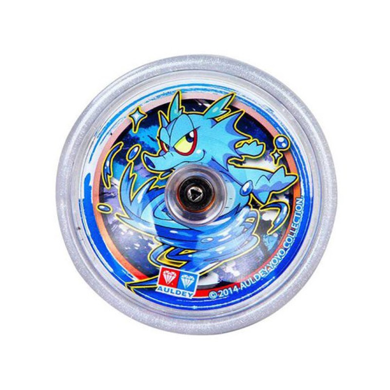 奥迪双钻火力少年王5之传奇再现 高级塑胶悠悠球 玄铁磐龙s