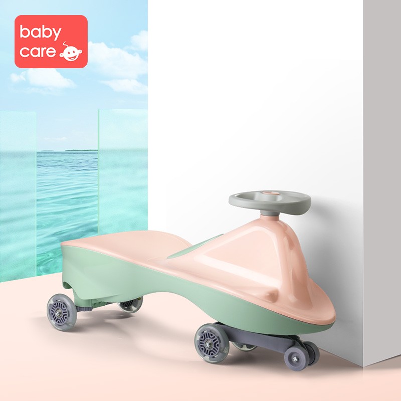 babycare 儿童平衡车扭扭车 樱粉