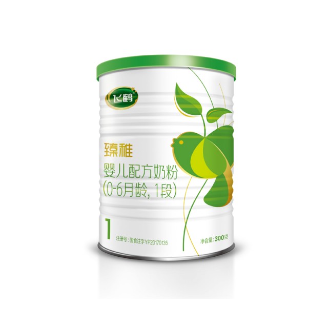 飞鹤臻稚有机1段婴幼儿奶粉300g*1罐