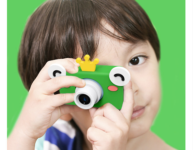 萌卡丘 儿童数码照相机玩具可拍照1600万高清32g便携卡通宝宝相机
